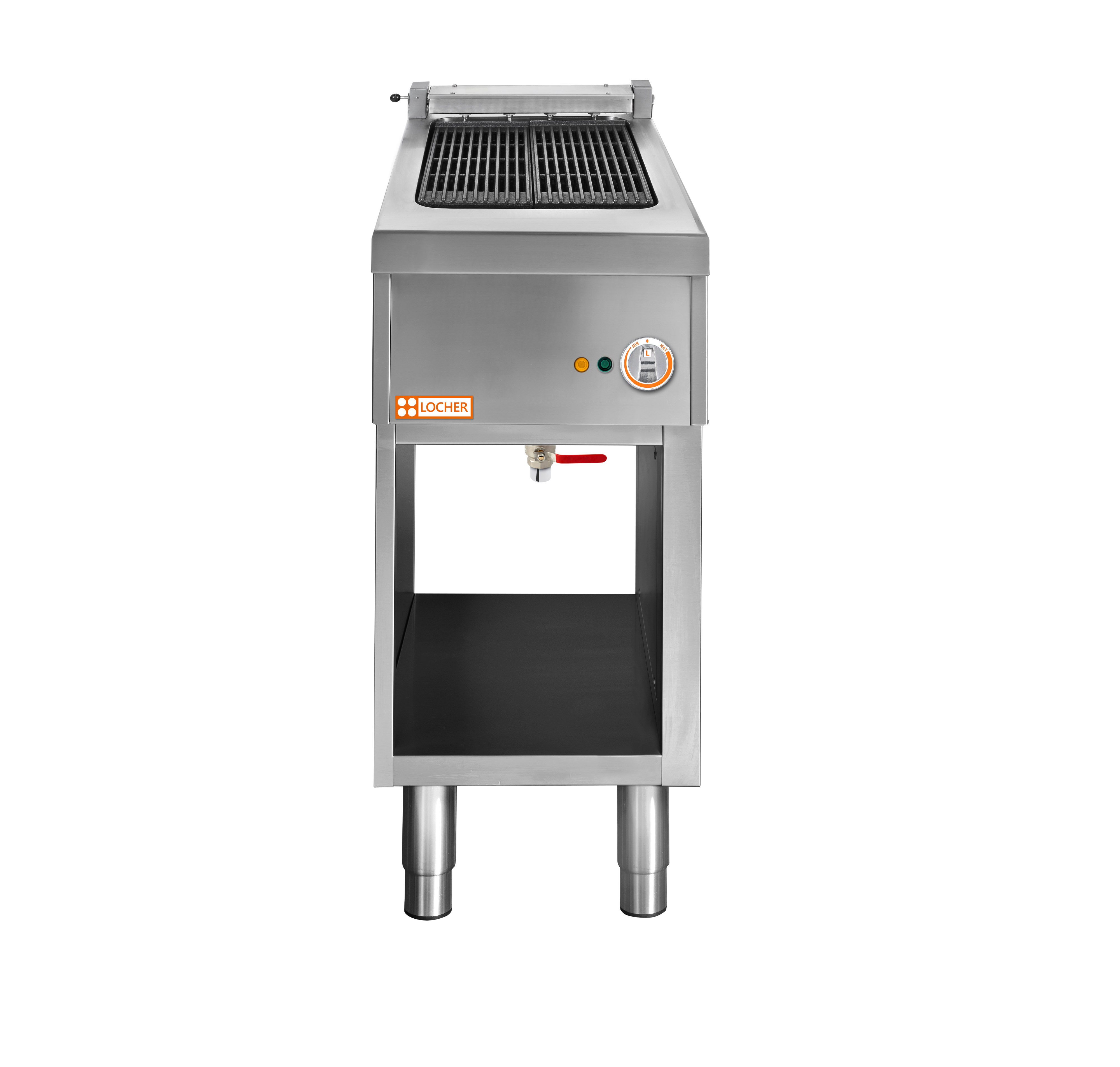 Locher Elektro-Steakgrill Rustica Stand 900B, 400 mm