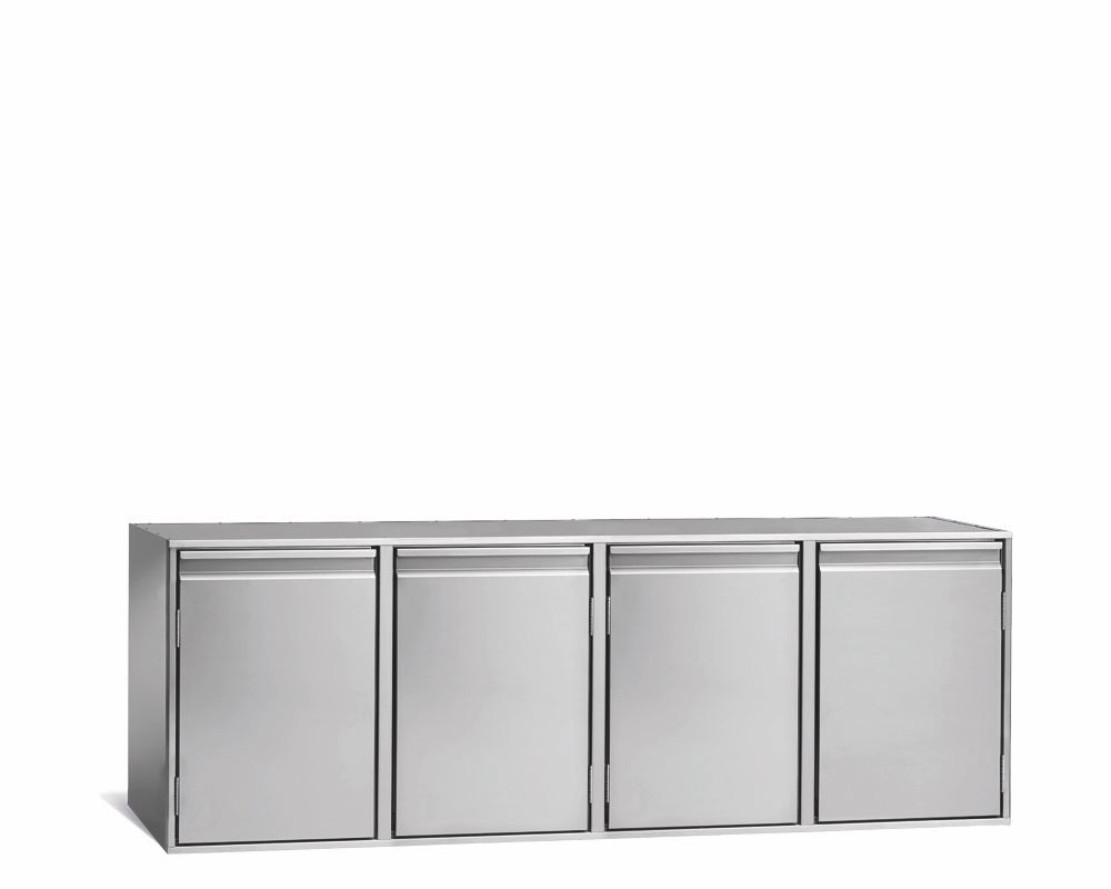 Tiefkühlunterbau GN Premium, 4 Türen, H 700 mm, ohne I-Fach