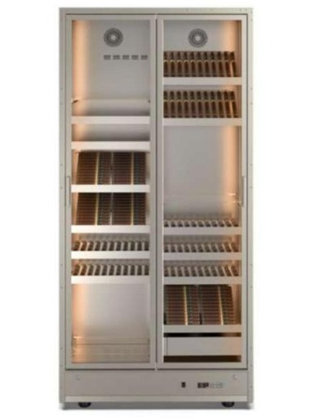 Zigarrenschrank Della Marta Mod H16 – Humidor für 150 bis 800 Zigarren, Vollmodul