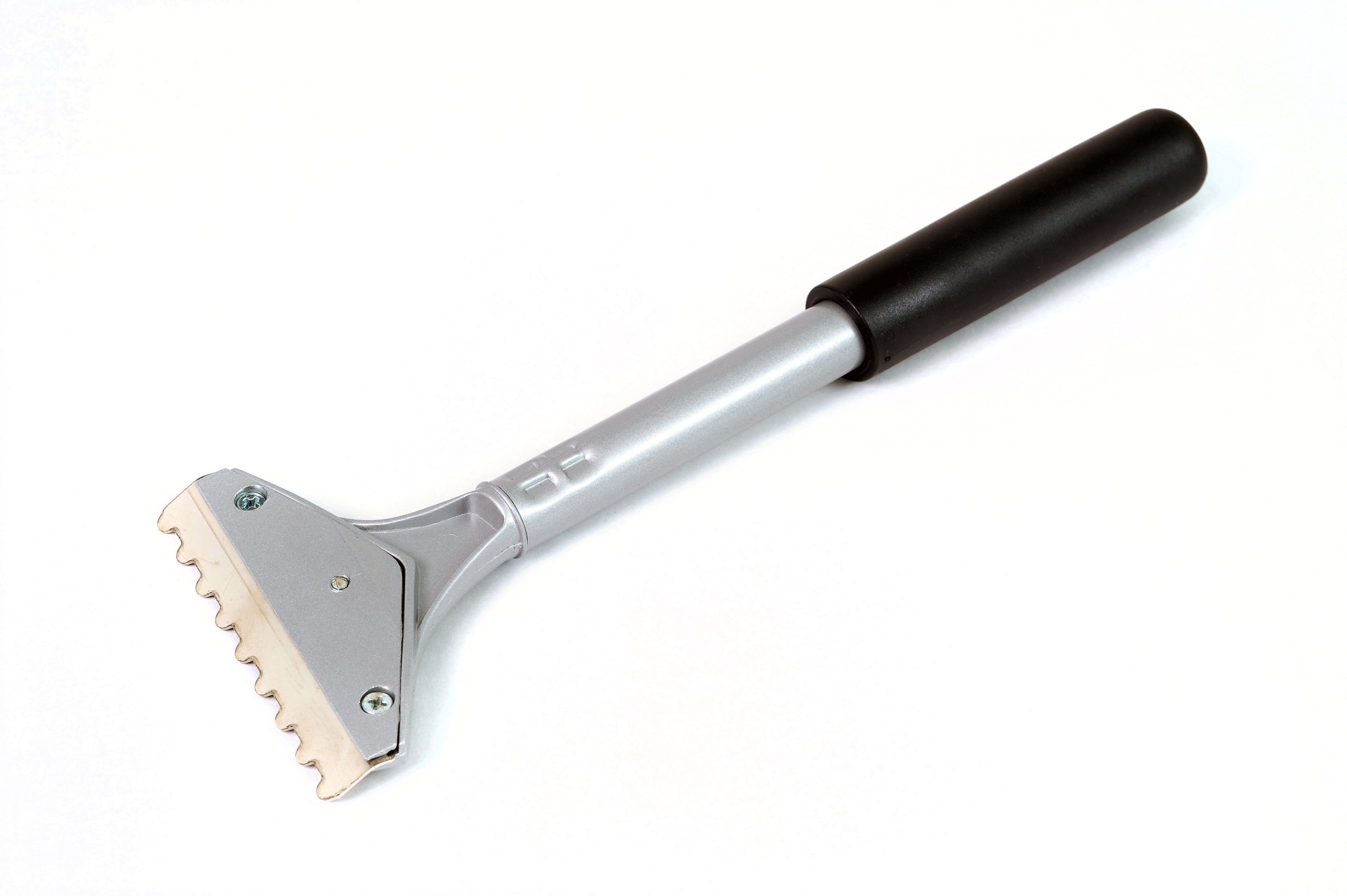 Locher Schaber gerillt für Stahl-Bratplatten