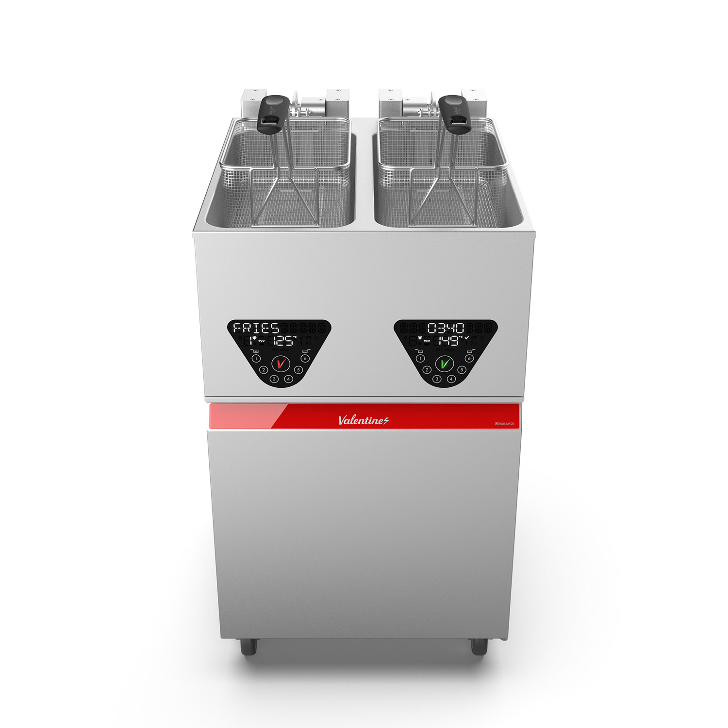 Standfritteuse Valentine The CORE Smart 2525, 2 x 9-10 Liter, ohne Optionen 