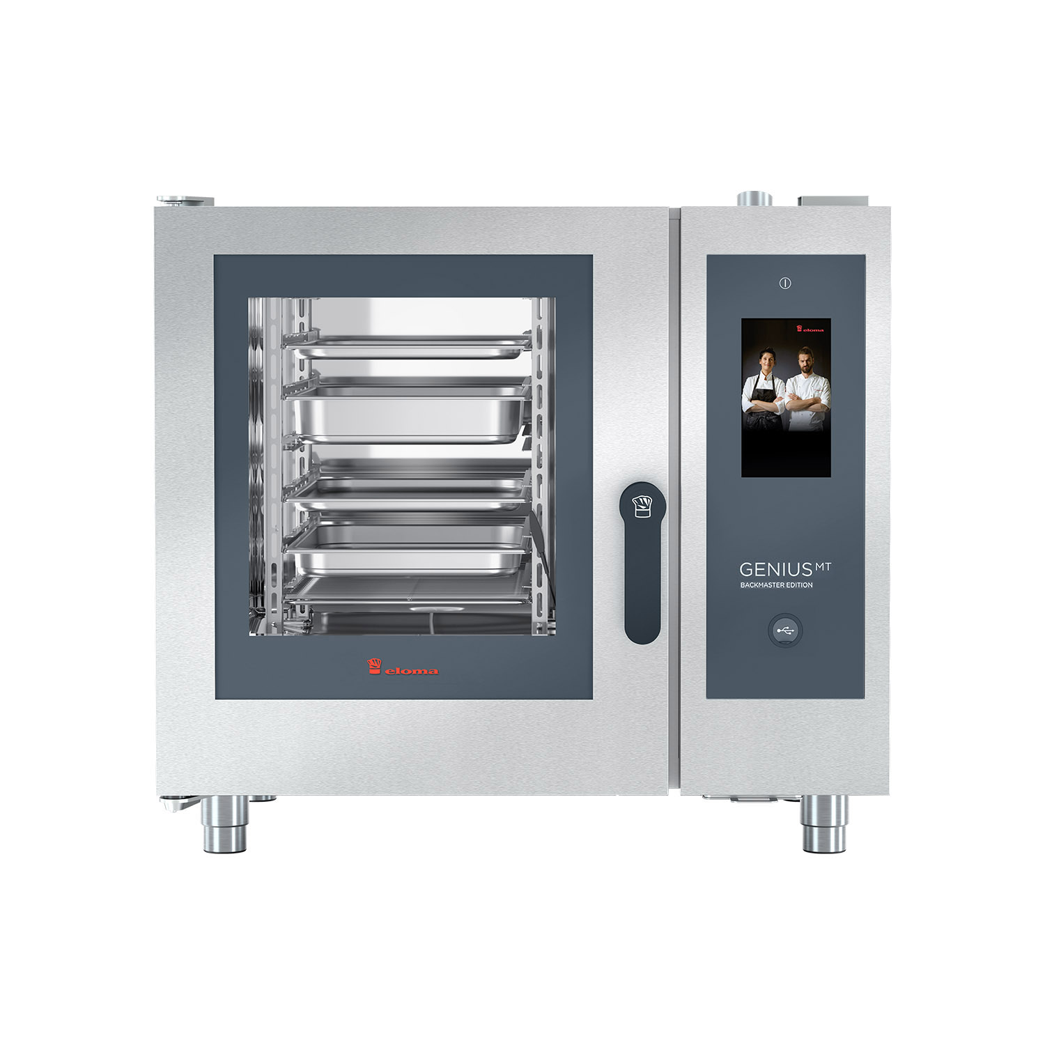 Eloma Genius MT, Kombidämpfer, Elektro, 6 x GN 1/1