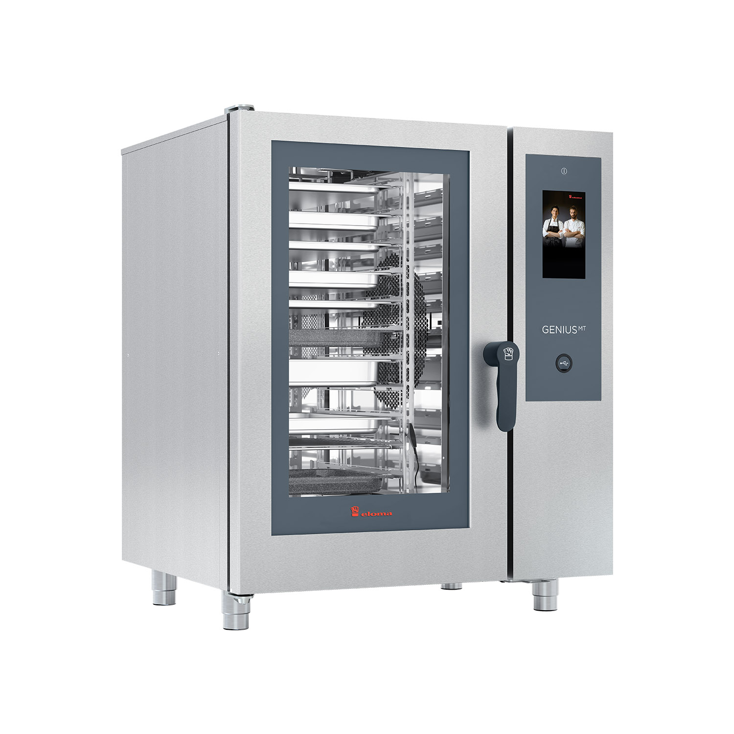 Eloma-Genius-MT-10-11-Heissluftdmpfer-Linksanschlag-Perspektive