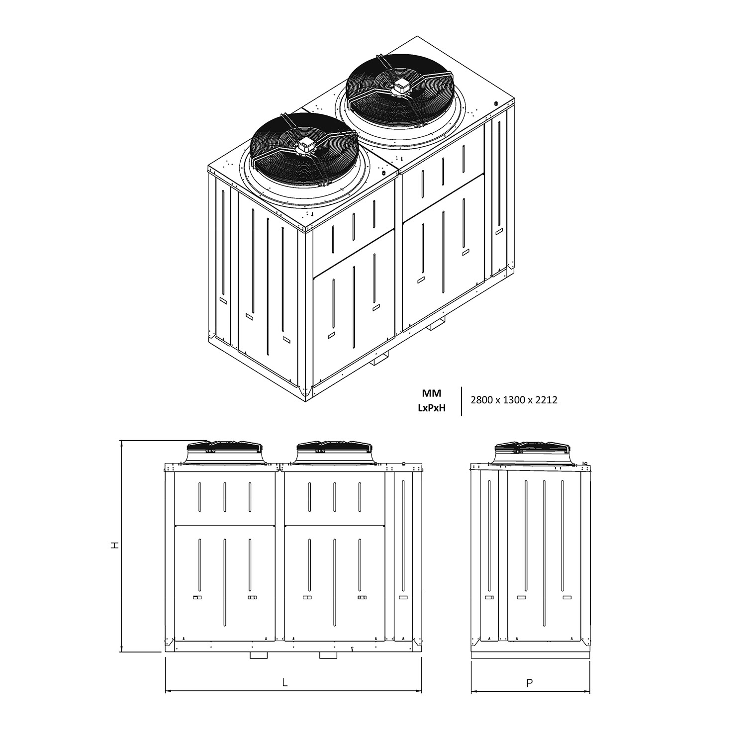 Kälteaggregat 40HP – R449A