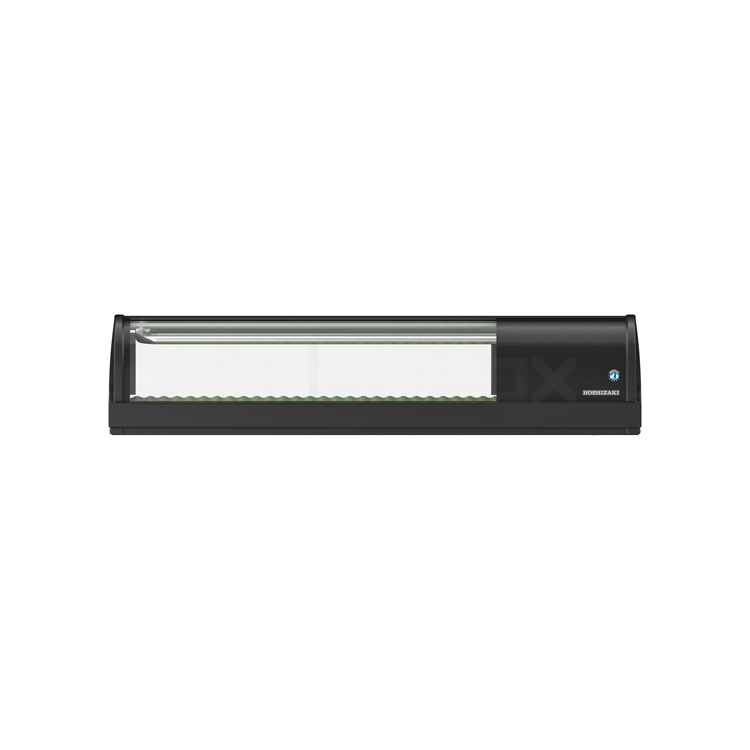 Sushi-Schauvitrine HOSHIZAKI HNC-120BE-R-BLH, 1200 mm breit, LED, Maschinenfach rechts